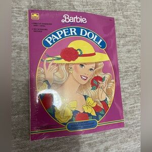 Golden Books 1990 Barbie Paper Doll Book